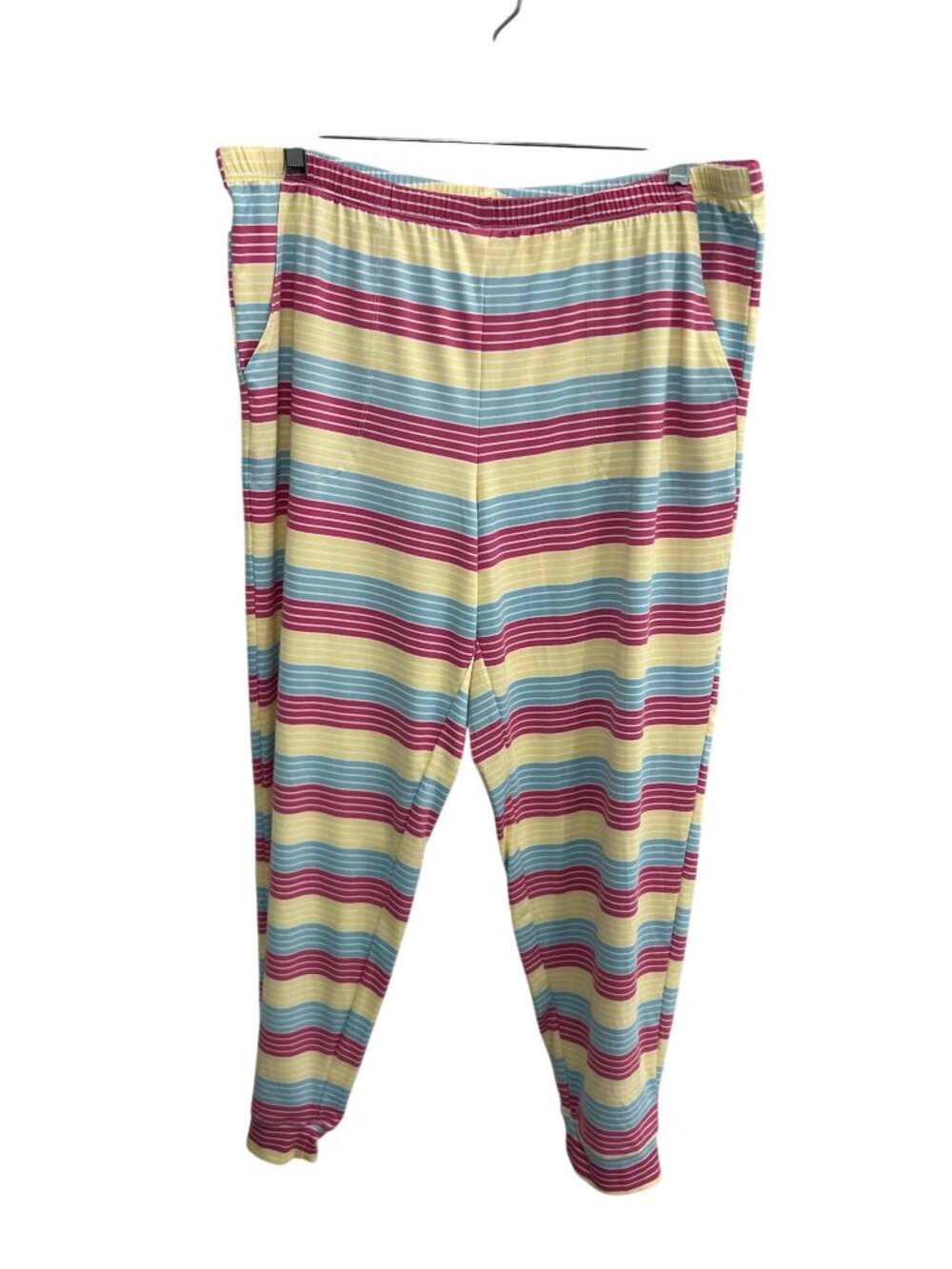 Secret Treasures Large Striped Lounge Pants Recycled Soft 90s Minimalism Cozycor